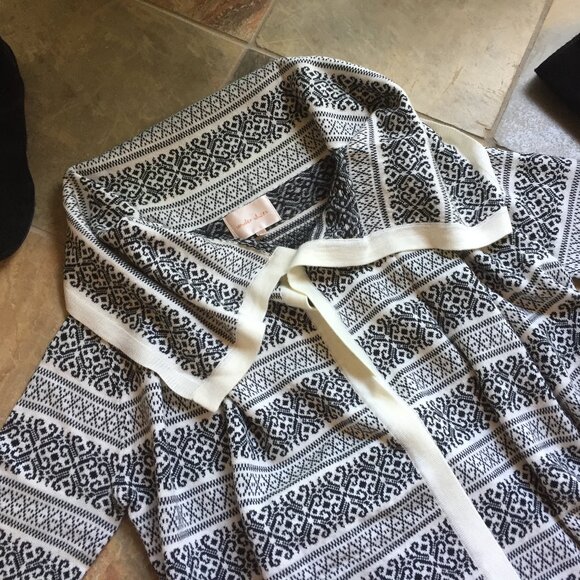 Anthropologie Fair Isle Waterfall Cardigan (NEW) - Picture 4 of 8